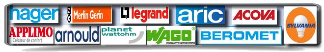 Depannage Electricité Paris: Legrand, Arnould, Hager, Wago, Sylvania